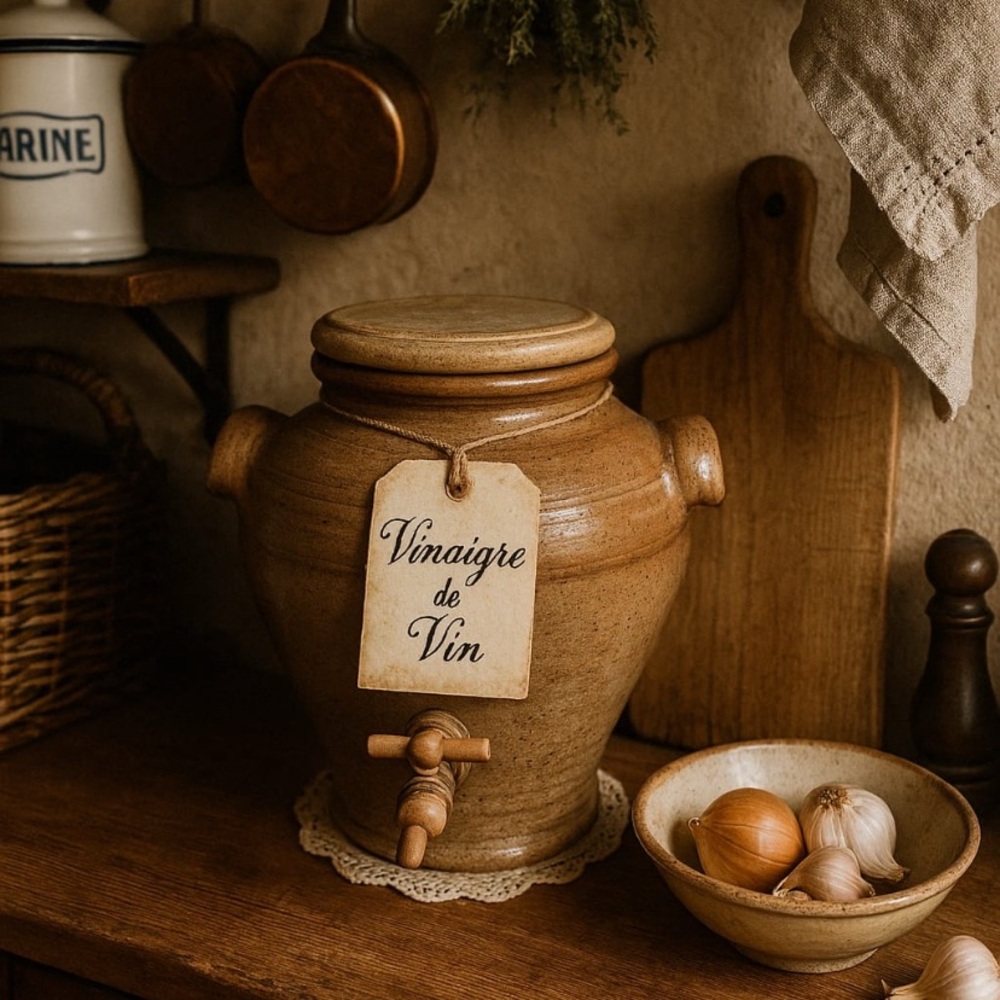 French vinegar jar